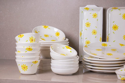 πΌ Sunny | Servizio da tavola in ceramica artigianale β 42 pezzi